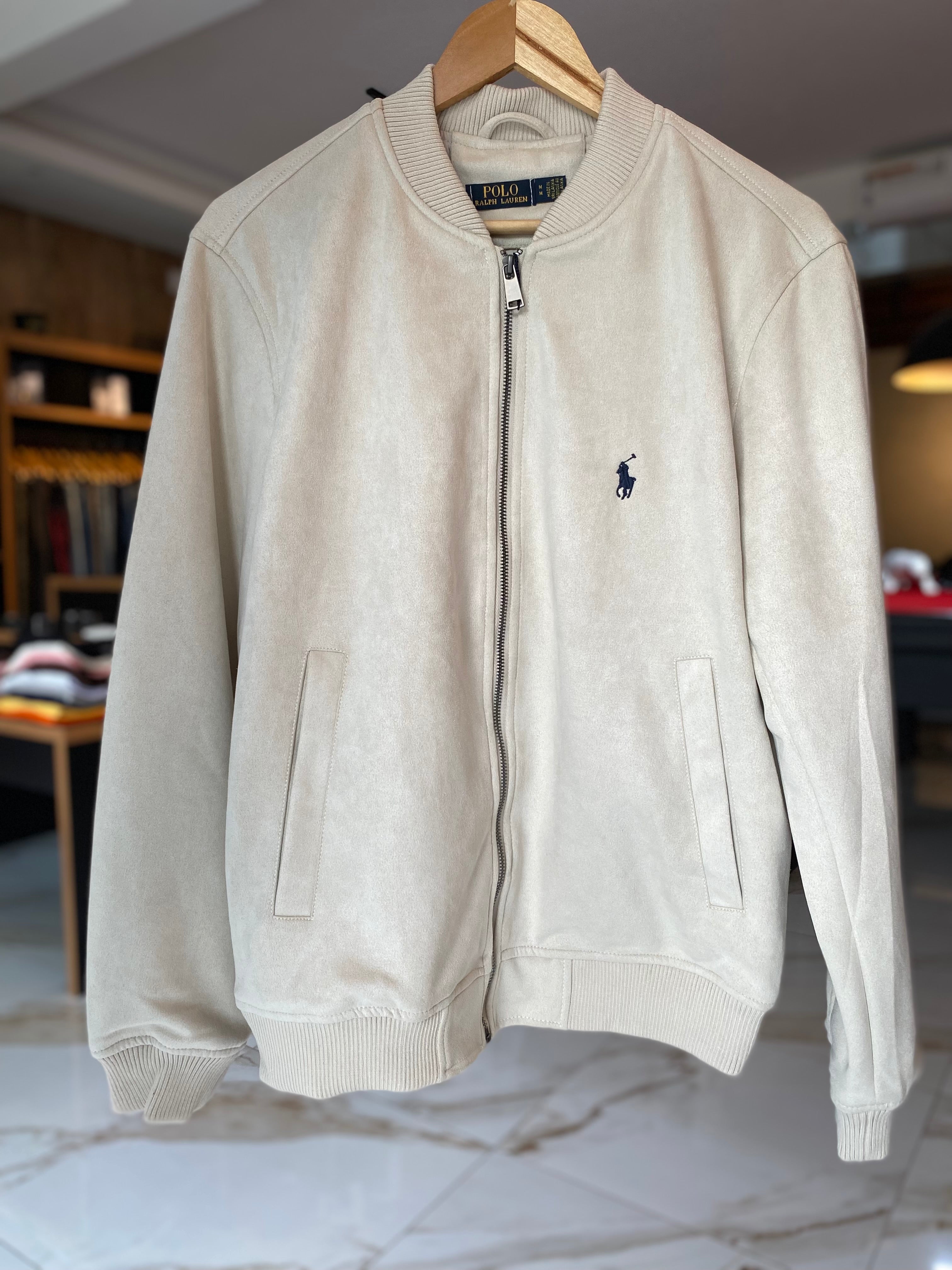 Jaqueta Suede Ralph Lauren