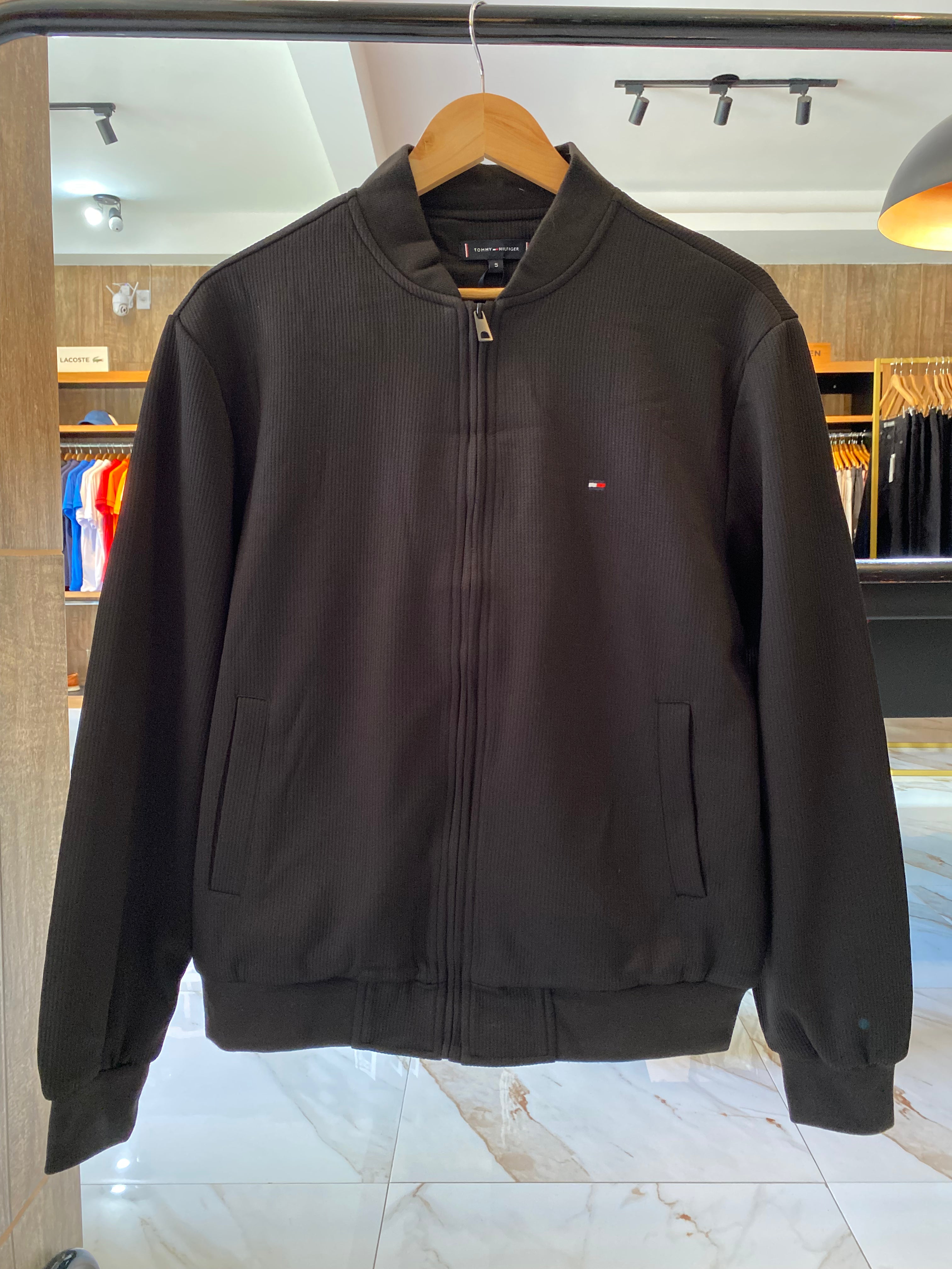 Jaqueta Toalhada TH - Preta