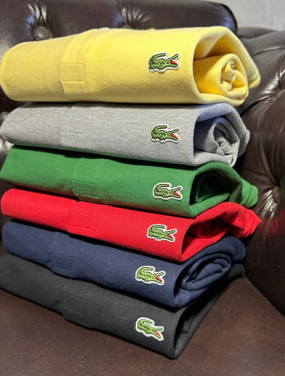 Kit 6 Camisas Gola Polo Lacoste