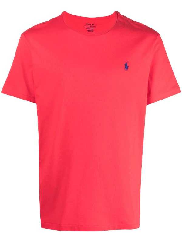 Camiseta Ralph Lauren Masculina Custom Fit - Vermelha