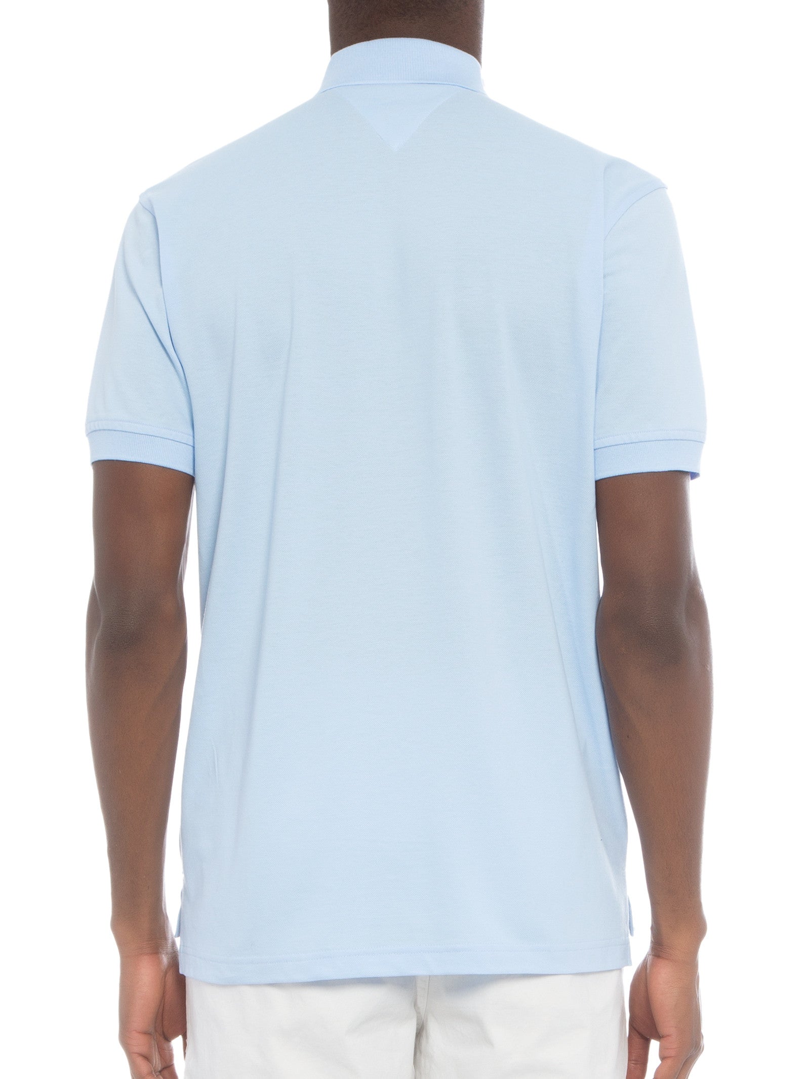 Camisa Gola Polo Tommy Hilfiger Masculina Coupe Sur Ivy - Azul Bebê