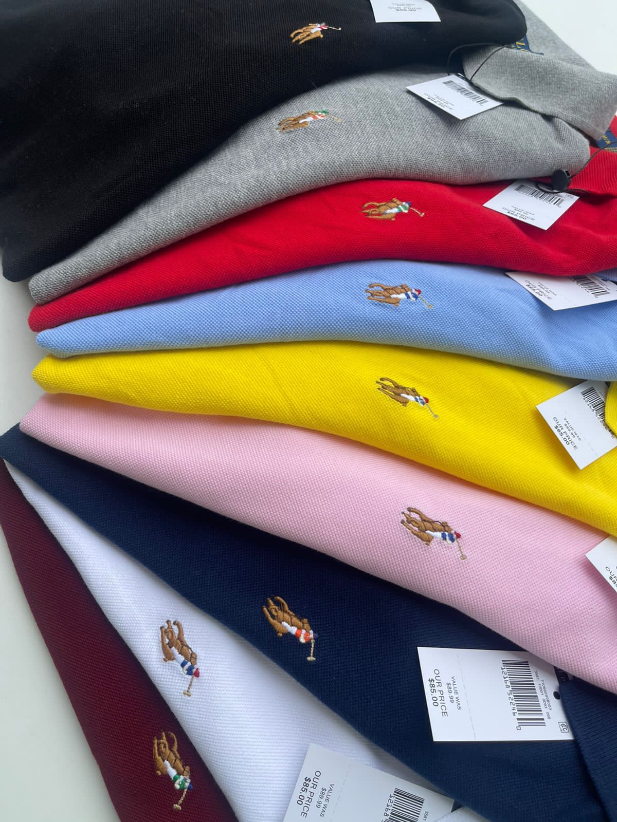 Kit 3 Camisas Gola Polo - Ralph Lauren