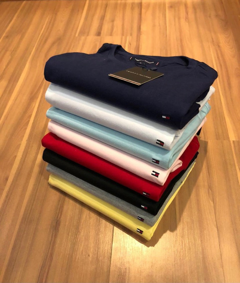 Kit 3 Camisetas Tommy Hilfiger
