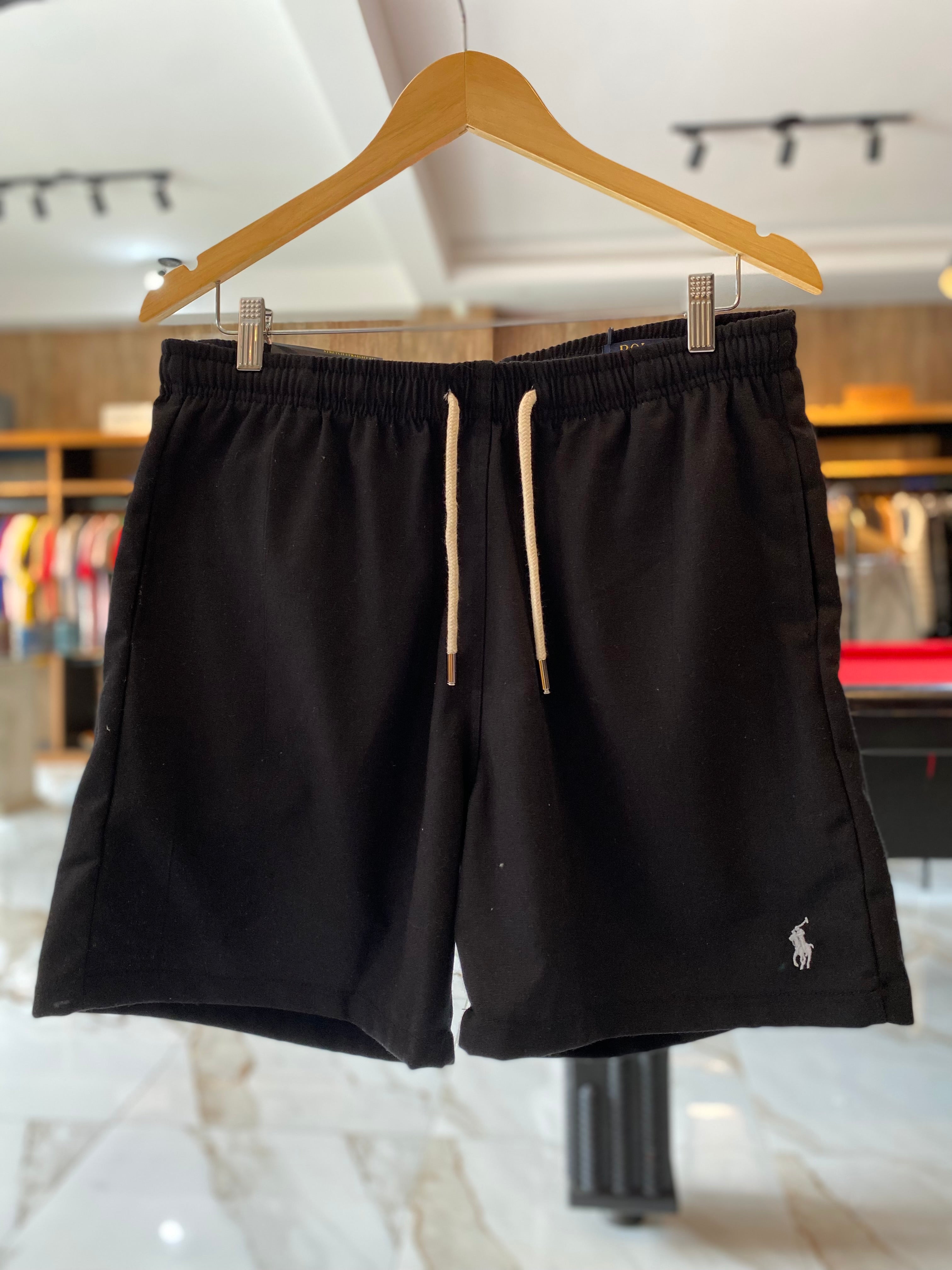 Shorts Ralph Lauren Linho Preto