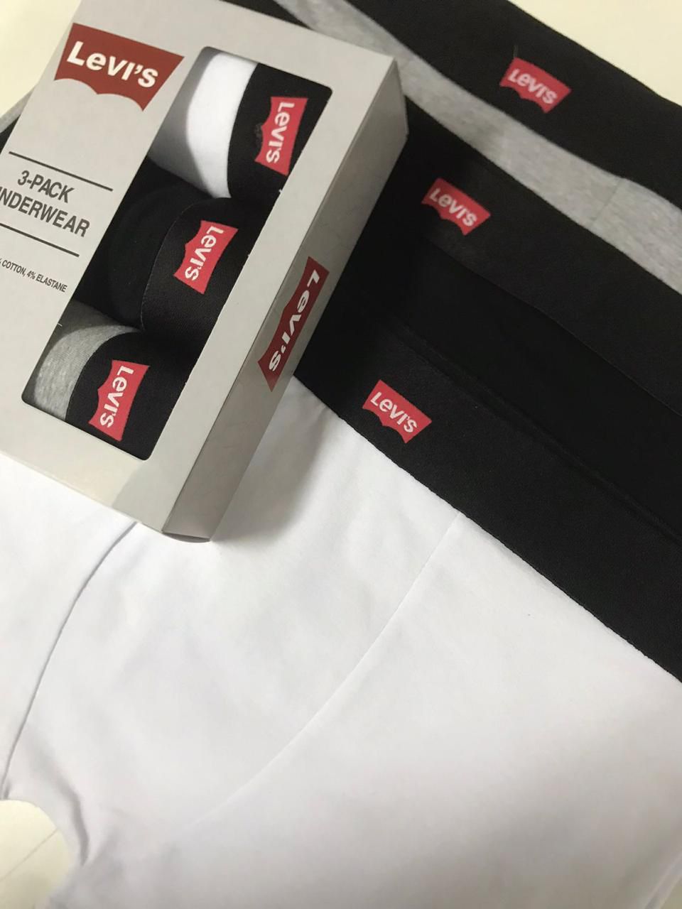 Kit com 3 cuecas Levis