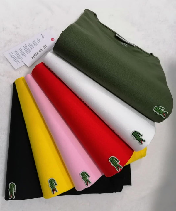 Kit 3 Camisetas Lacoste Jersey - Algodão Pima