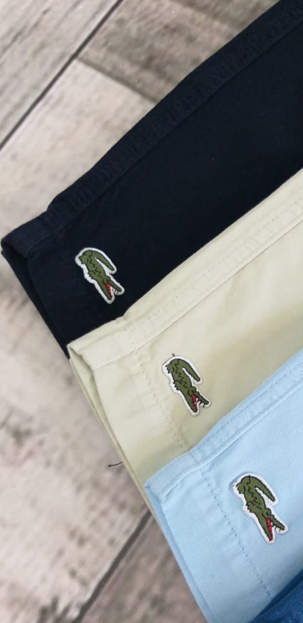 Bermuda Masculina Classic Fit Lacoste - Cinza Marfim